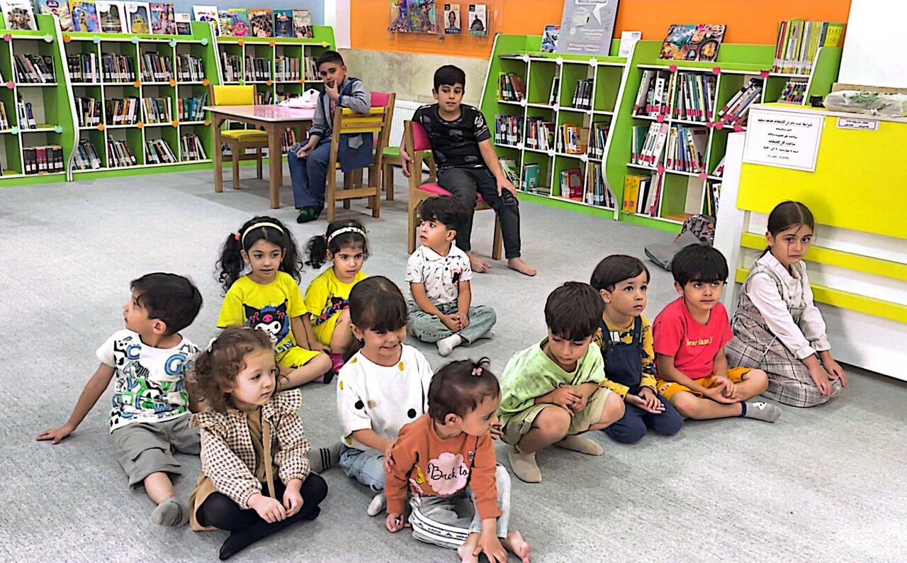حال خوش کودکان در کتابخانههای عمومی استان تهران