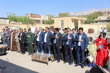 روستای برجویی صدای کتاب را به کنگره شهدا رساند