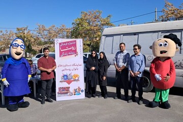 حضور کتابخانه های‌ معلم لیواجان و سیار پیک فرهنگ در جشنواره فرهنگی «روستا، ریشه زندگی»