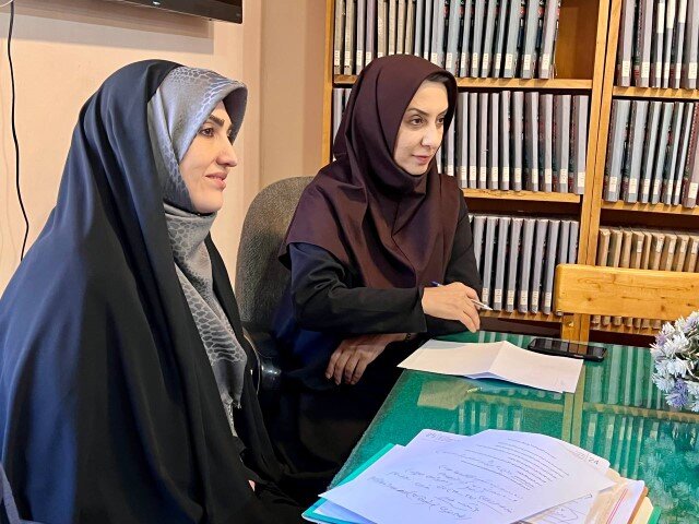 جلسه نابینایان