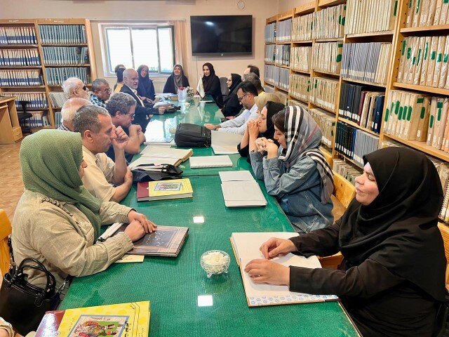 جلسه نابینایان