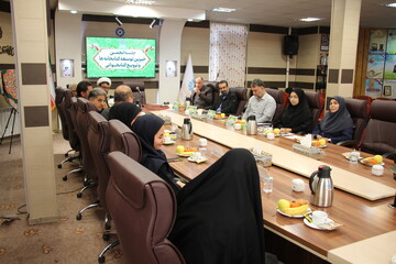 جلسه انجمن خیرین توسعه کتابخانه ها و ترویج کتابخوانی استان مرکزی