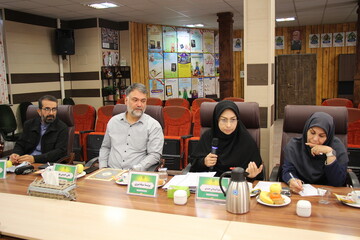 جلسه انجمن خیرین توسعه کتابخانه ها و ترویج کتابخوانی استان مرکزی