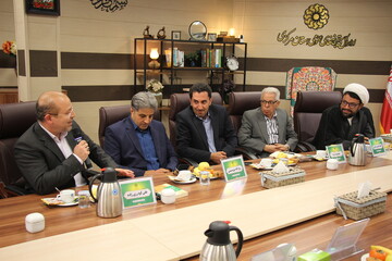 جلسه انجمن خیرین توسعه کتابخانه ها و ترویج کتابخوانی استان مرکزی