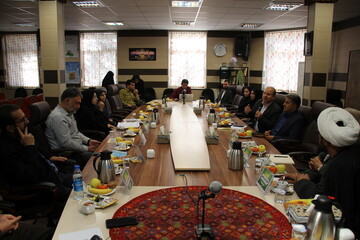 جلسه انجمن خیرین توسعه کتابخانه ها و ترویج کتابخوانی استان مرکزی