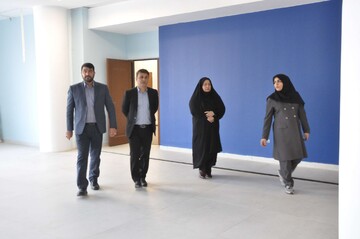 بازدید مدیرکل دفتر امور اجتماعی و فرهنگی استانداری گیلان از کتابخانه مرکزی رشت