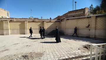 بازدید از کتابخانه شهدای نوبهار قم