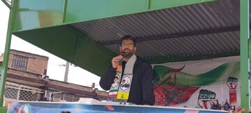 حضور کارکنان کتابخانه‌های عمومی استان آذربایجان غربی در راهپیمایی یوم الله ۱۳ آبان