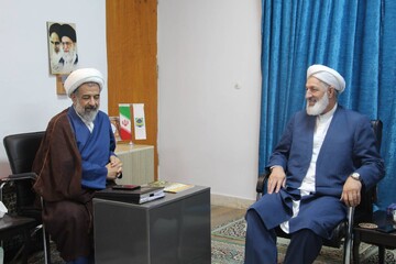 مدیرکل کتابخانه‌های عمومی گلستان با امام‌جمعه گنبدکاووس دیدار کرد