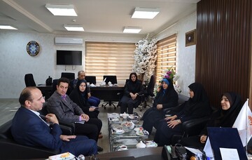 دیدار مدیرکل کتابخانه‌های عمومی و مدیرکل بهزیستی آذربایجان‌غربی