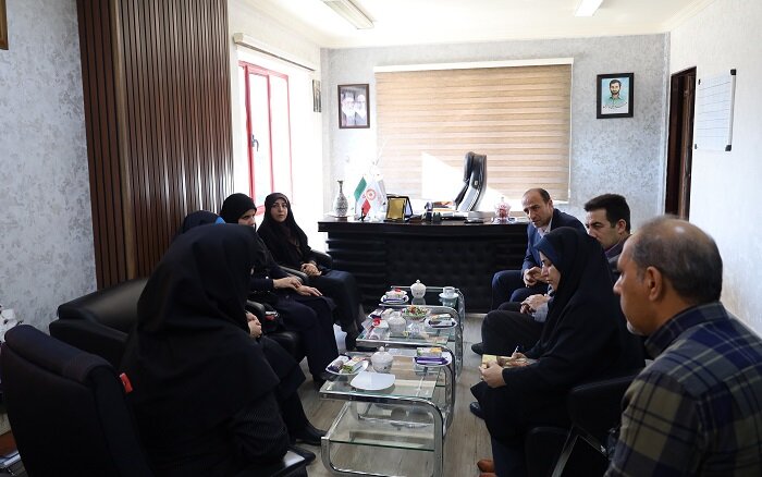 دیدار مدیرکل کتابخانههای عمومی با مدیرکل بهزیستی استان آذربایجان غربی