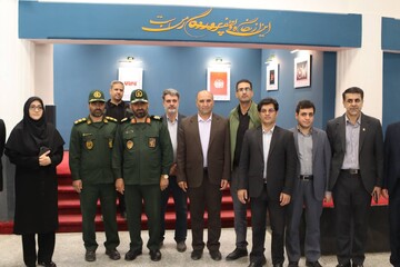 بازدید مسولین از نمایشگاه