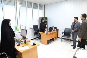 بازدید مدیرکل دفتر مرکزی حراست نهاد از کتابخانه‌های عمومی استان بوشهر