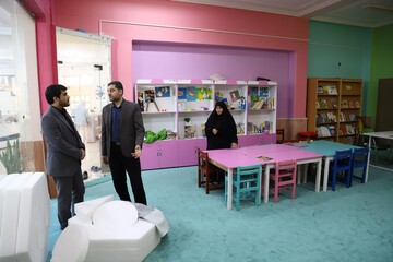 بازدید مدیرکل دفتر مرکزی حراست نهاد از کتابخانه‌های عمومی استان بوشهر