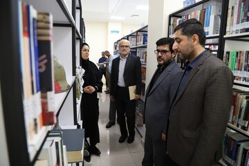 بازدید مدیرکل دفتر مرکزی حراست نهاد از کتابخانه‌های عمومی استان بوشهر