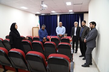 بازدید مدیرکل دفتر مرکزی حراست نهاد از کتابخانه‌های عمومی استان بوشهر