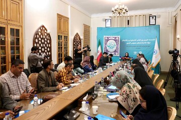 نشست خبری دبیرکل نهاد به مناسبت روز کتاب، کتابخوانی و کتابدار