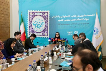نشست خبری دبیرکل نهاد به مناسبت روز کتاب، کتابخوانی و کتابدار