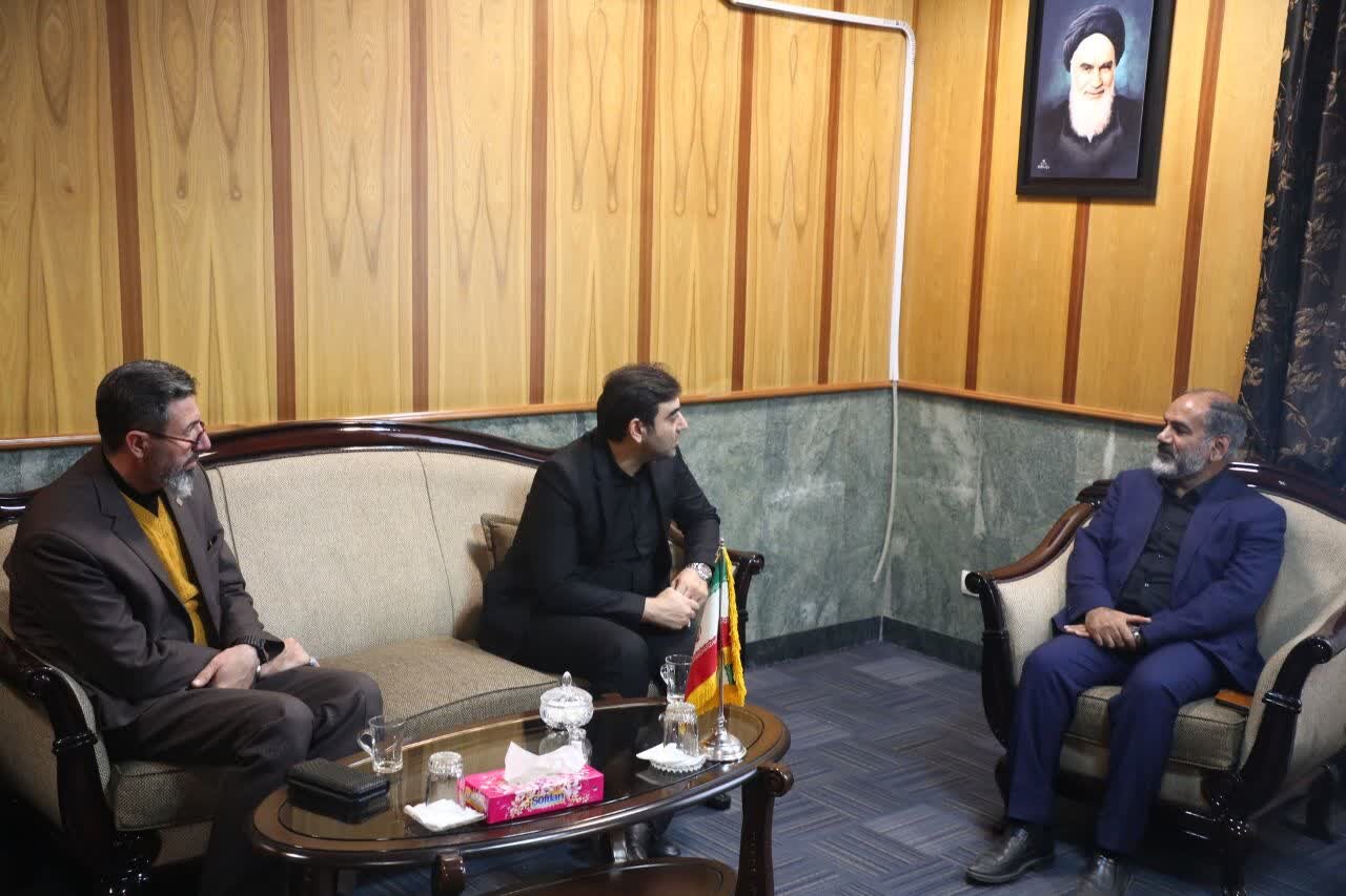 دیدار سرپرست اداره کل با مدیرکل حوزه استاندار قم