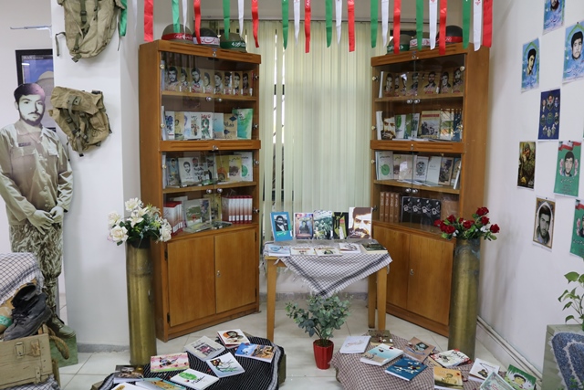 بخش ویژه کتاب ایثار و شهادت در کتابخانه عمومی شهید شاه‌چراغی دامغان راه‌اندازی شد