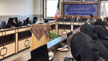 نشست خبری مدیرکل کتابخانه های عمومی استان زنجان با اصحاب رسانه