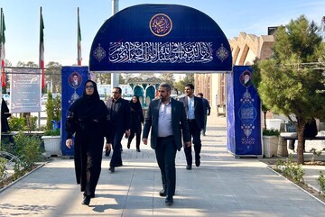 حضور دبیرکل نهاد در مزار شهدای جنگ دوازده روزه