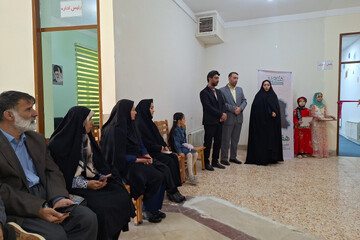 بازگشایی بخش کودک کتابخانه امیر المومنین(ع) ایوان