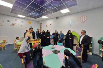 بازگشایی بخش کودک کتابخانه امیر المومنین(ع) ایوان