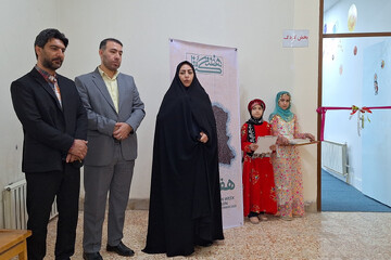 بازگشایی بخش کودک کتابخانه امیر المومنین(ع) ایوان