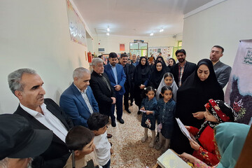 بازگشایی بخش کودک کتابخانه امیر المومنین(ع) ایوان