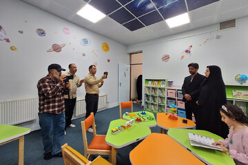 بازگشایی بخش کودک کتابخانه امیر المومنین(ع) ایوان