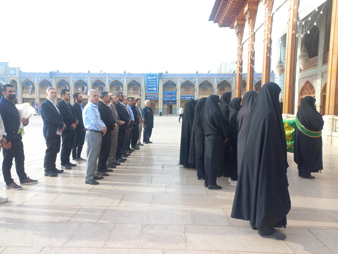 تجدید میثاق کتابداران کتابخانه‌های عمومی استان فارس با امین ولایت و آرمان‌های شهدا