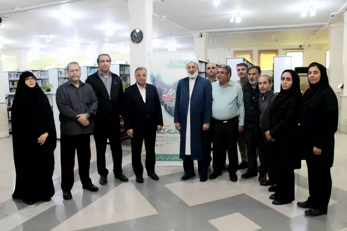 استاندار گلستان از کتابخانه عمومی حکیم میرفندرسکی گرگان بازدید کرد