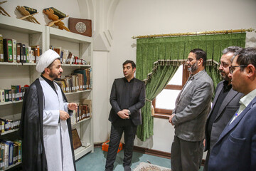 بازدید حرم مطهر قم