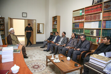 بازدید حرم مطهر قم