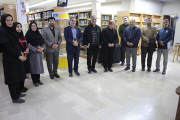 نشست کمیسیون فرهنگی، اجتماعی و ورزشی شورای اسلامی شهر اراک در کتابخانه