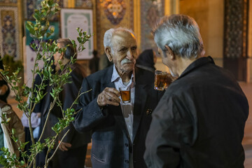 حضور کتابداران در چایخانه آستان