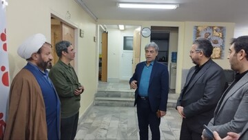 دیدار مدیرکل بهزیستی با سرپرست اداره‌کل کتابخانه های عمومی استان و بازدید از کتابخانه ی آیت الله خامنه ای