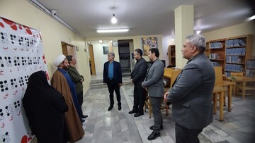 دیدار مدیرکل بهزیستی با سرپرست اداره‌کل کتابخانه های عمومی استان و بازدید از کتابخانه ی آیت الله خامنه ای