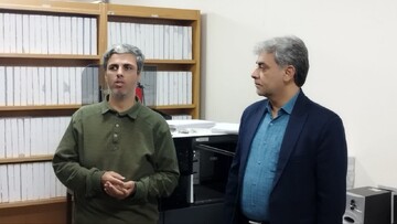 دیدار مدیرکل بهزیستی با سرپرست اداره‌کل کتابخانه های عمومی استان و بازدید از کتابخانه ی آیت الله خامنه ای