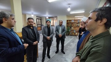 دیدار مدیرکل بهزیستی با سرپرست اداره‌کل کتابخانه های عمومی استان و بازدید از کتابخانه ی آیت الله خامنه ای