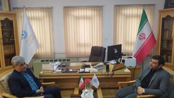 دیدار مدیرکل بهزیستی با سرپرست اداره‌کل کتابخانه های عمومی استان و بازدید از کتابخانه ی آیت الله خامنه ای