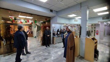 دیدار مدیرکل بهزیستی با سرپرست اداره‌کل کتابخانه های عمومی استان و بازدید از کتابخانه ی آیت الله خامنه ای