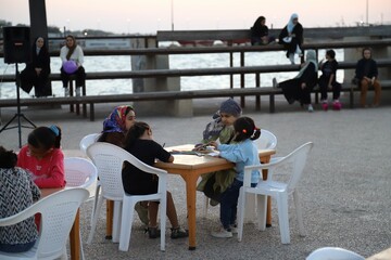 ساحل بوشهر میزبان جشن شاد کودکان به مناسبت هفته کتاب