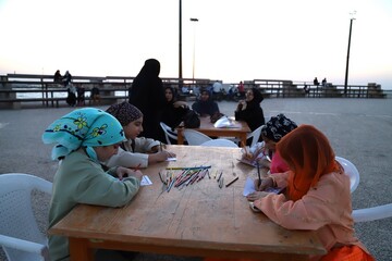 ساحل بوشهر میزبان جشن شاد کودکان به مناسبت هفته کتاب