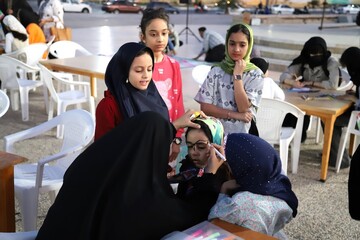 ساحل بوشهر میزبان جشن شاد کودکان به مناسبت هفته کتاب