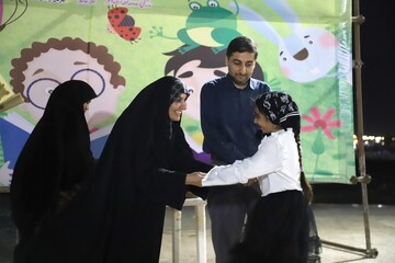 ساحل بوشهر میزبان جشن شاد کودکان به مناسبت هفته کتاب