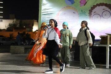 ساحل بوشهر میزبان جشن شاد کودکان به مناسبت هفته کتاب