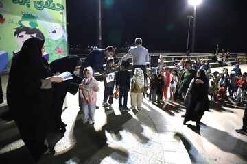 ساحل بوشهر میزبان جشن شاد کودکان به مناسبت هفته کتاب