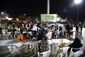 ساحل بوشهر میزبان جشن شاد کودکان به مناسبت هفته کتاب